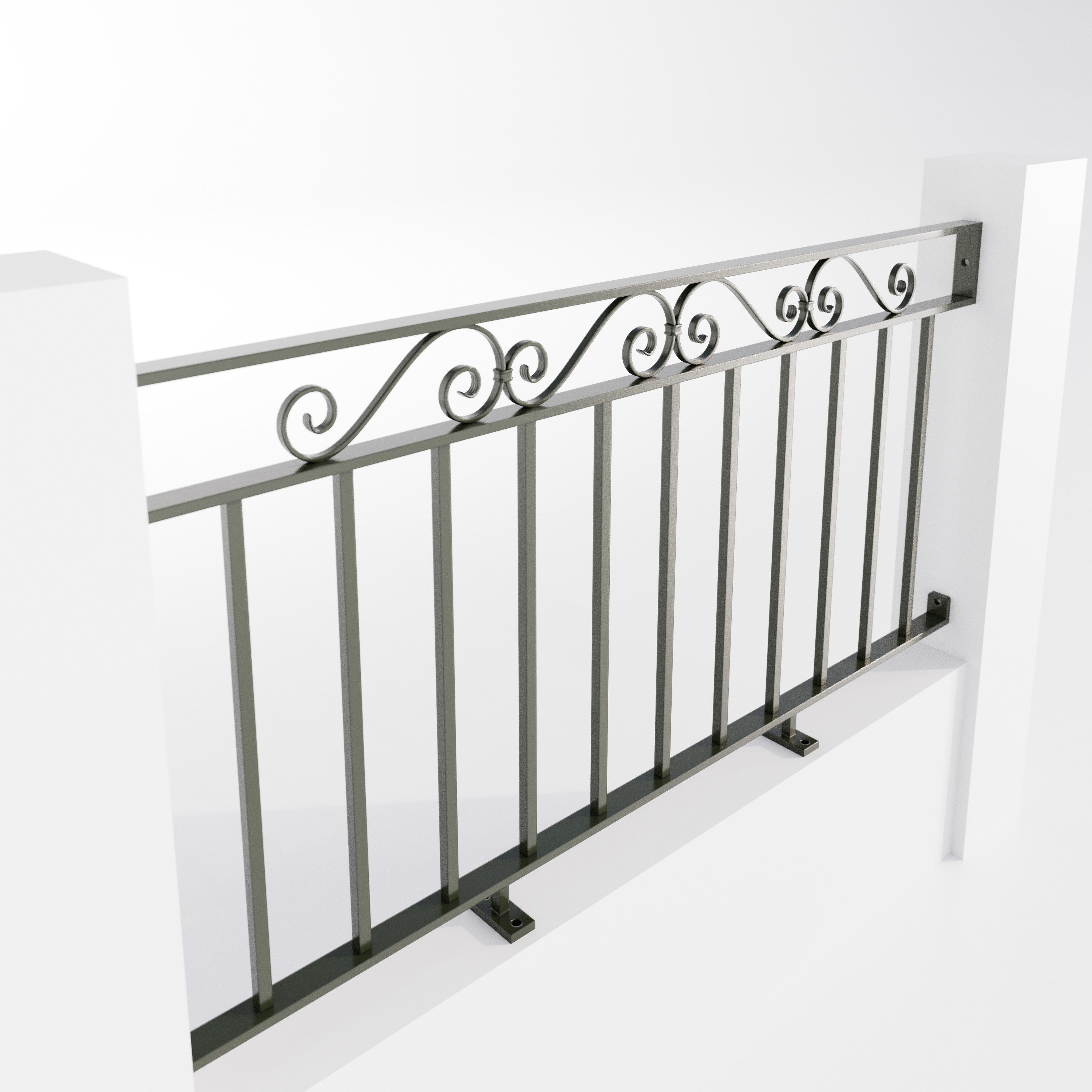 Lennox Fence Panel With Scrolls